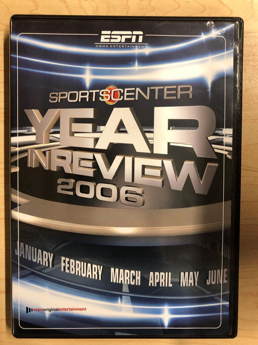 SportsCenter Year in Review 2006 (DVD, ESPN) - K0428