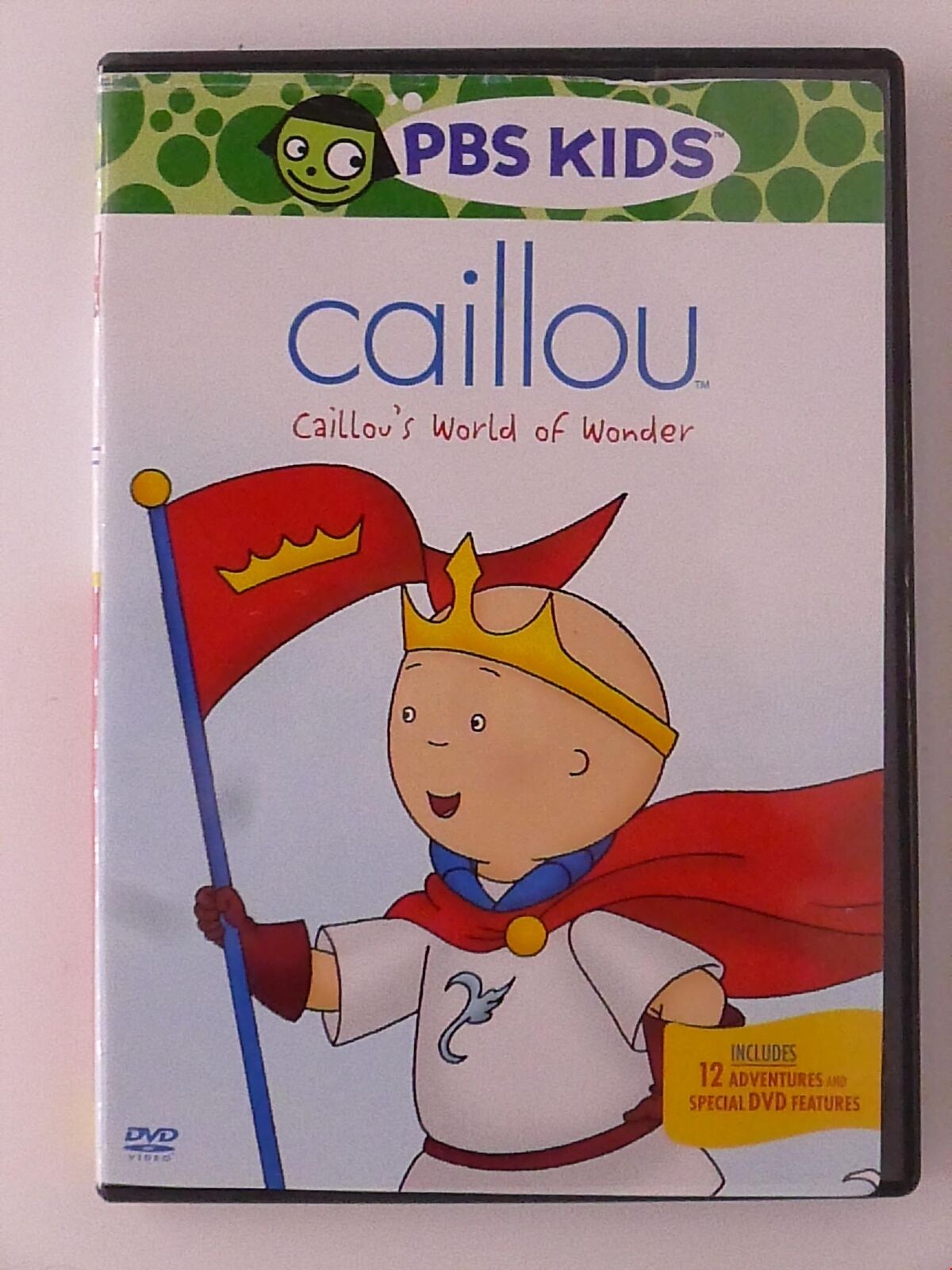 Caillou - Caillous World of Wonder (DVD, PBS Kids, 12 episodes) - K0303