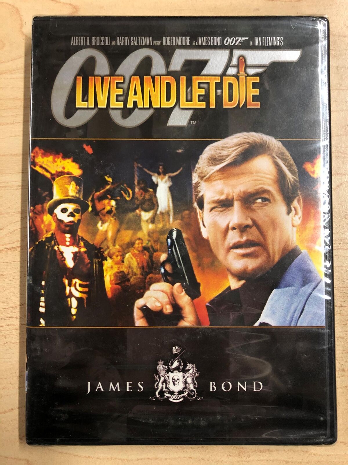 Live and Let Die (DVD, James Bond, 1973) - K0428