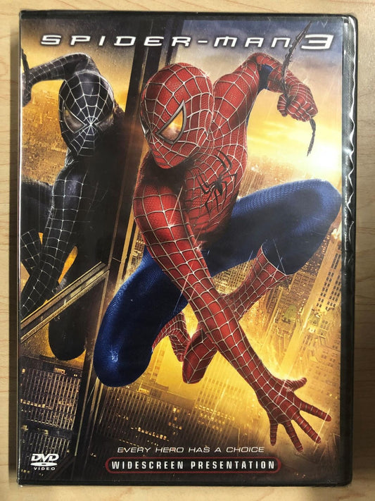 Spider-Man 3 (DVD, 2007, Widescreen) - NEW24