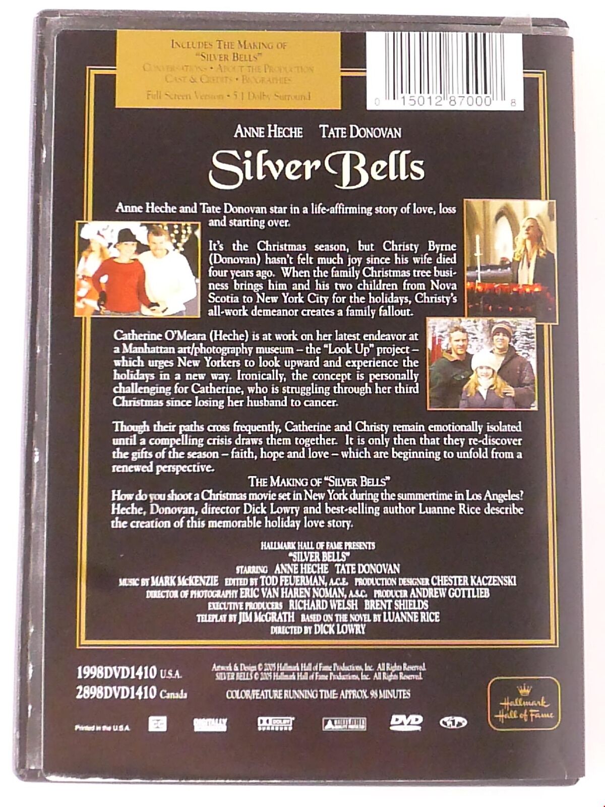 Silver Bells (DVD, Collectors Edition, 2005) - J1231