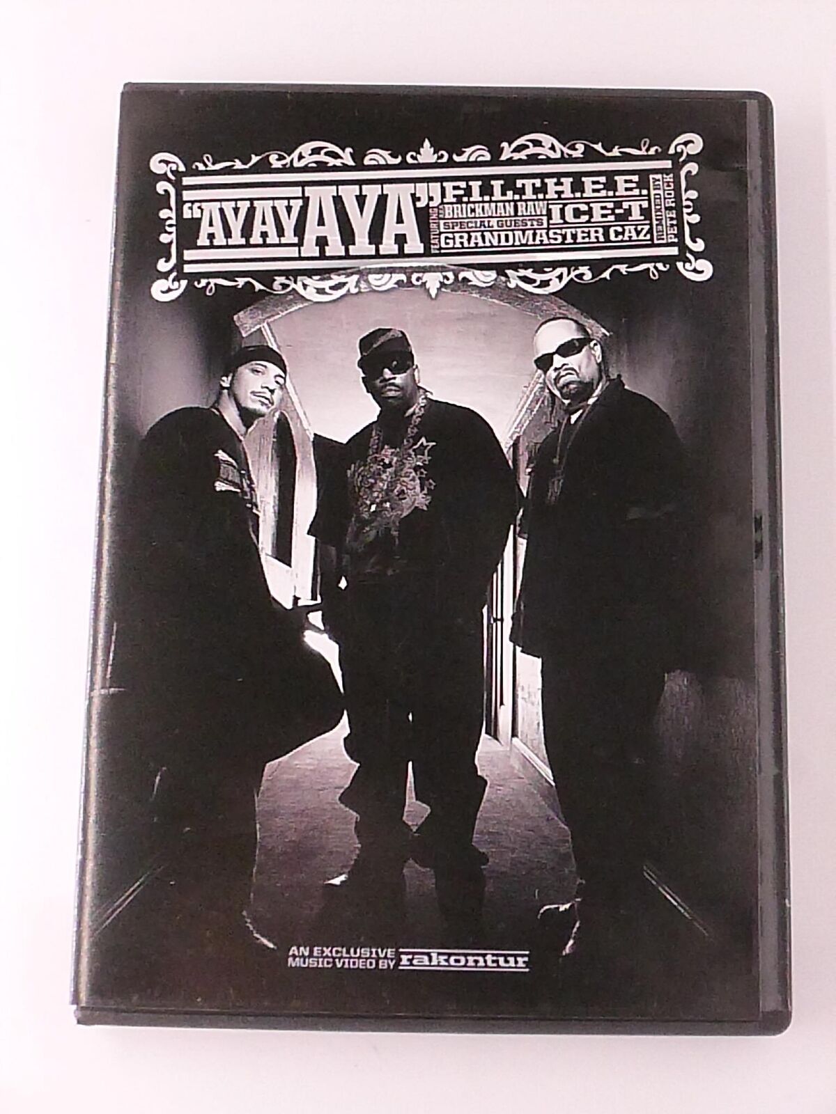 AyayAya Filthee, Grandmaster Caz, ICE-T (DVD) - K0303