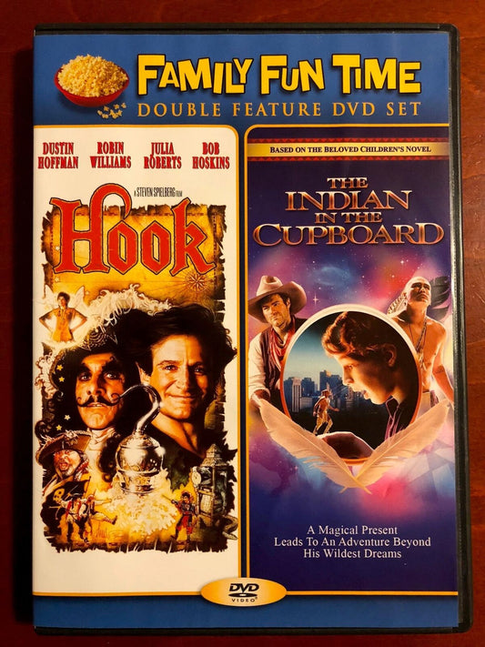 Hook - The Indian in the Cupboard (DVD, double feature) - J1231