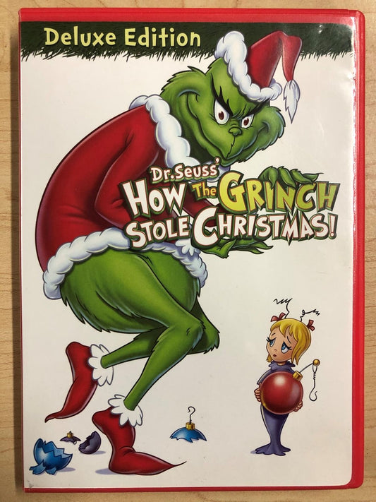 How the Grinch Stole Christmas (DVD, 1966, Deluxe Edition) - J1231