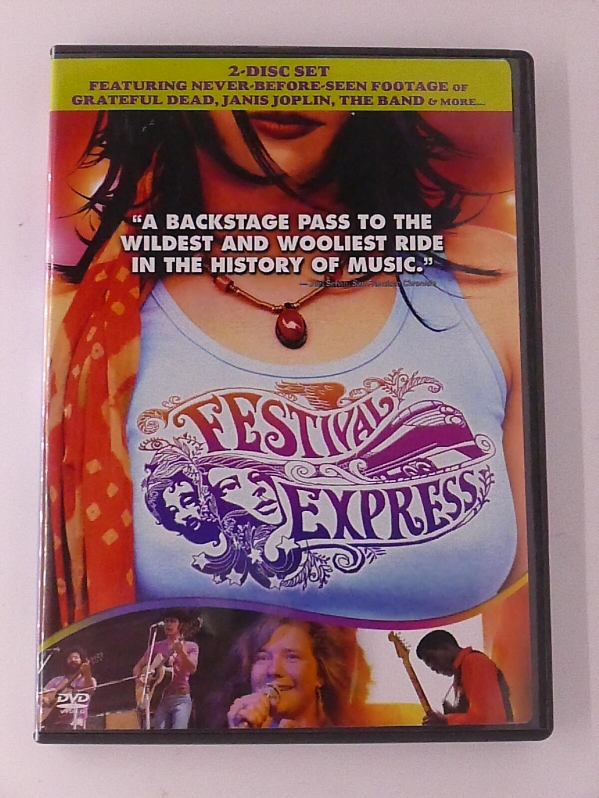 Festival Express (DVD, 2003, 2-disc) - J0917