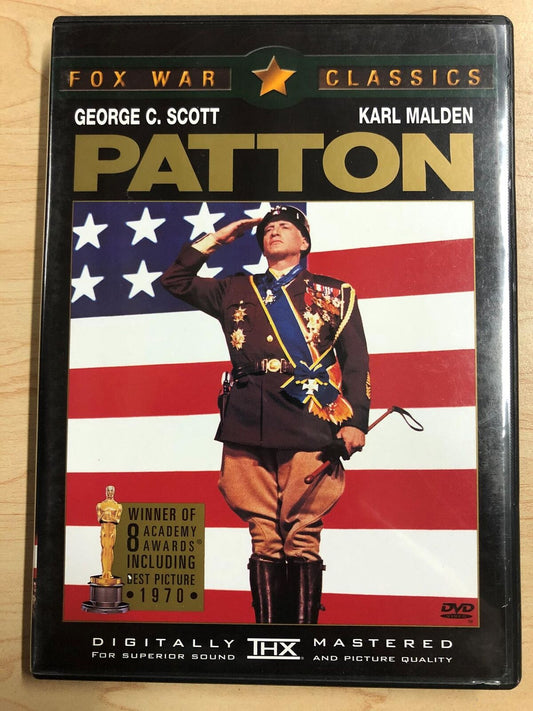 Patton (DVD, 1970, Fox War Classics) - K0218