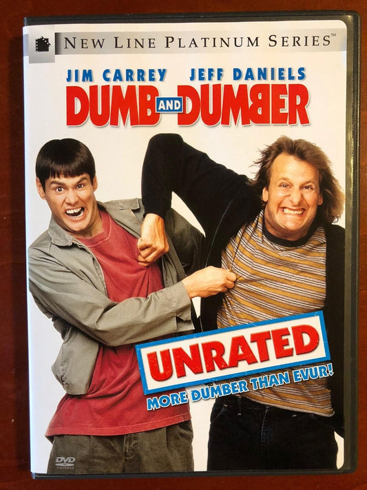 Dumb and Dumber (DVD, 1994, Unrated) - K8