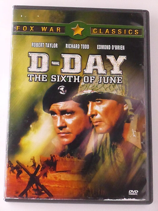 D-Day The Sixth of June (DVD, Fox War Classics, 1956) - J1231