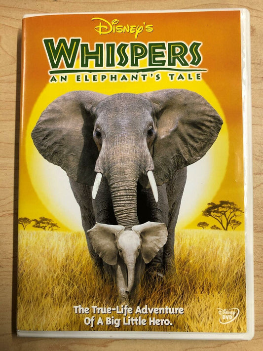 Whispers - An Elephants Tale (DVD, Disney, 2000) - J1105