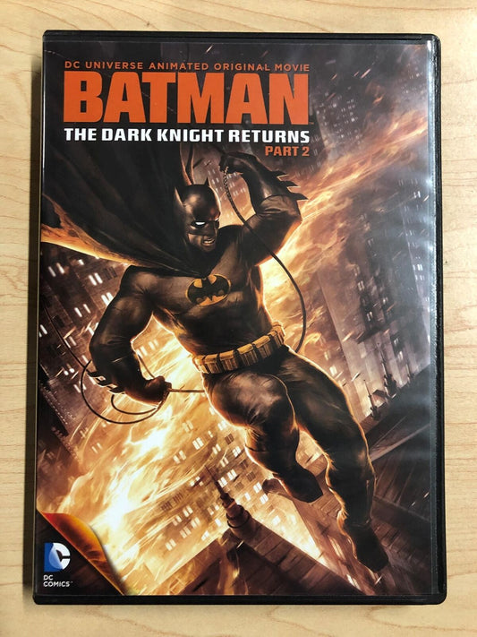 Batman The Dark Knight Returns Part 2 (DVD, DC Universe Animated, 2012) - K0303