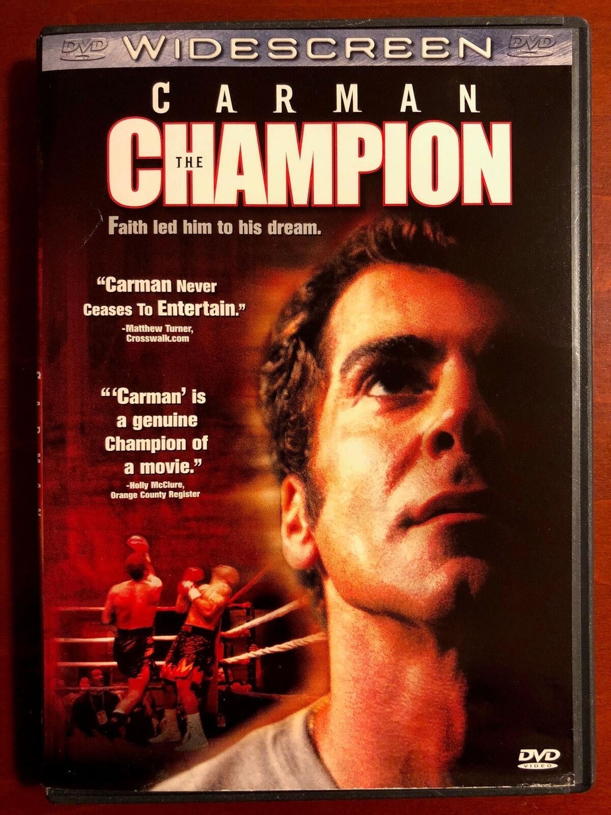 Carman - The Champion (DVD, 2001, Widescreen) - K6