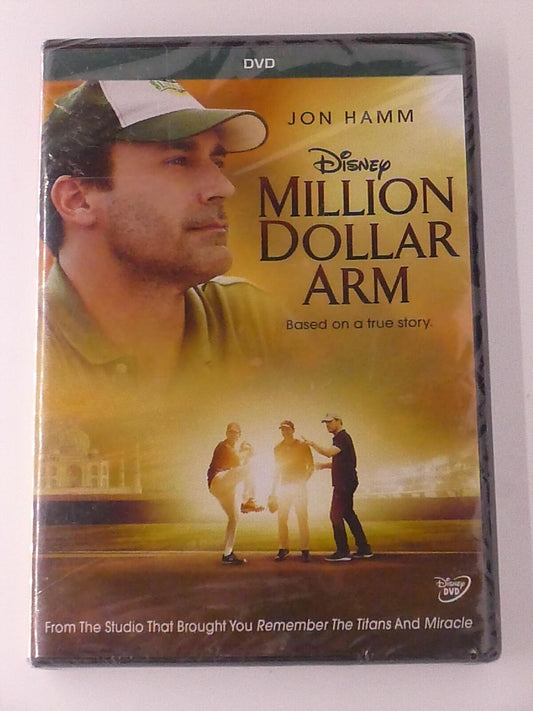 Million Dollar Arm (DVD, Disney, 2014) - NEW24