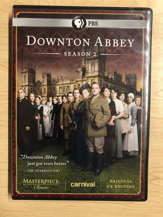 Downton Abbey - Season 2 (DVD, PBS, 2012) - K0428