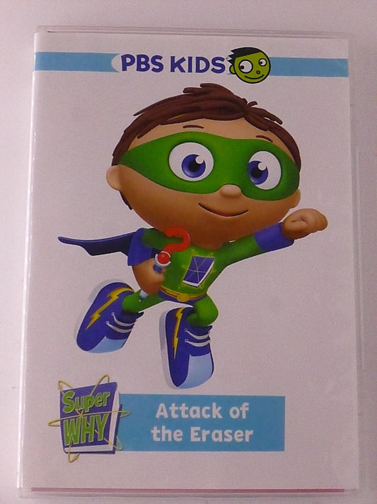 Super Why - Attack of the Eraser (DVD, PBS Kids) - J1105