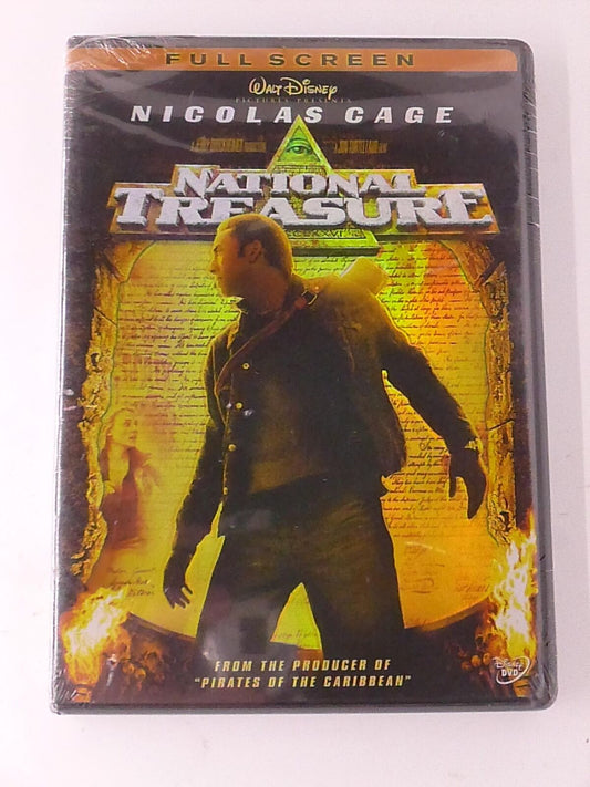 National Treasure (DVD, 2004, Full Screen, Disney) - NEW24