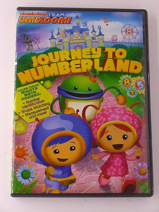 Team Umizoomi - Journey to Numberland (DVD, nickelodeon, 2010) - J1231