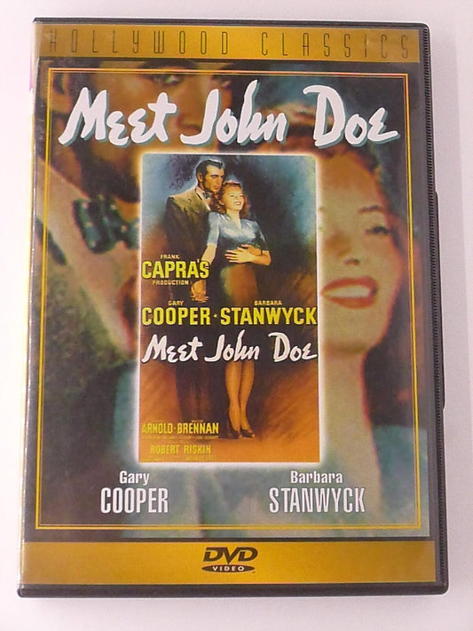 Meet John Doe (DVD, 1941) - K5