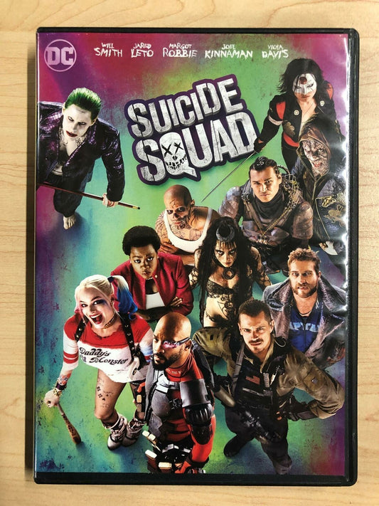 Suicide Squad (DVD, 2016, DC) - K7