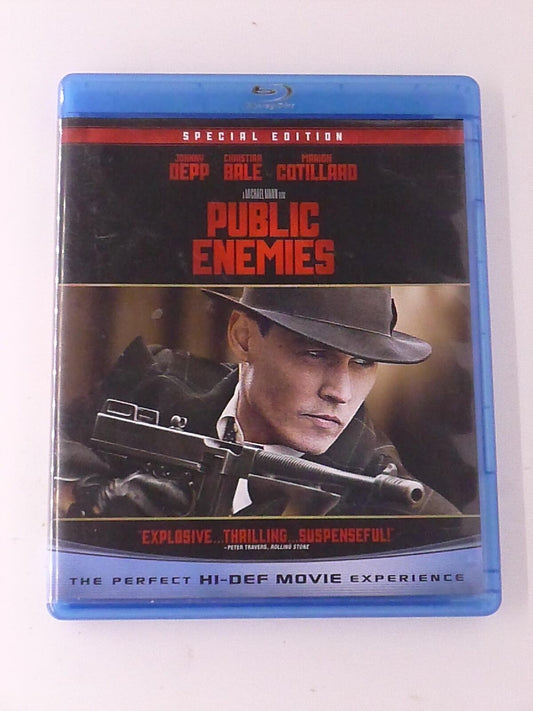 Public Enemies (Blu-ray, 2009, Special Edition) - J1105