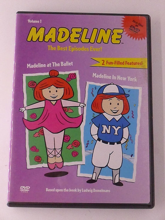 Madeline - Madeline at the Ballet, Madeline in New York (DVD, 2 ep) - K0107