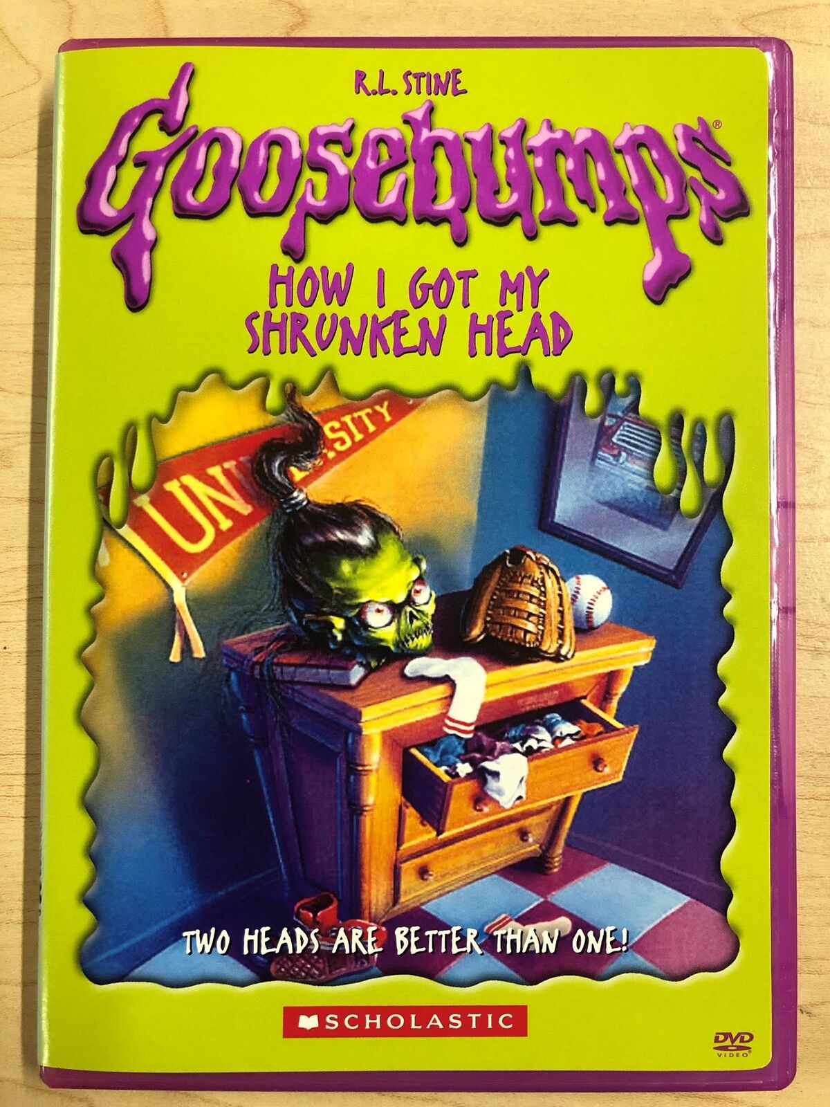 Scholastic - Goosebumps - How I Got My Shrunken Head (DVD, 1998) - K0303