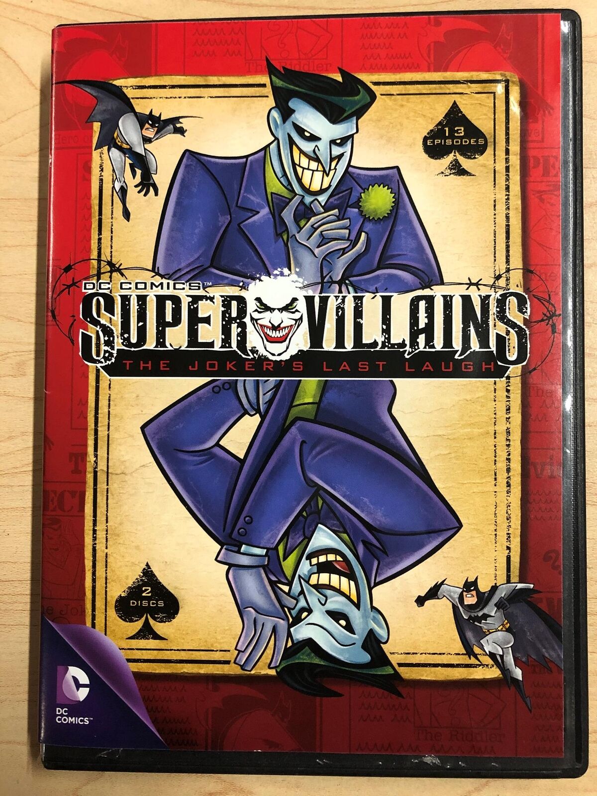 Super Villains - The Jokers Last Laugh (DVD, 13 episodes, DC Comics) - K0218