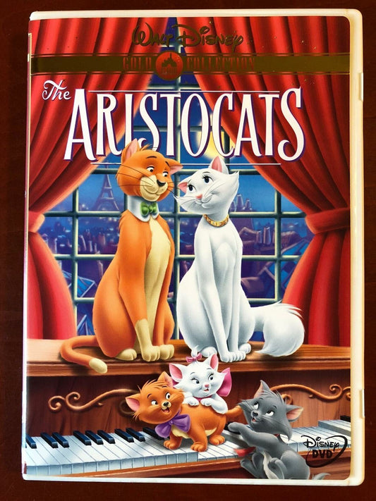 The Aristocats DVD 1970 Gold Collection Disney  J1022