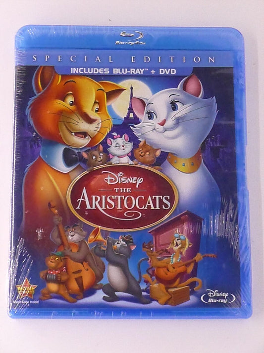 The Aristocats (Blu-ray, DVD, Disney, Special Edition, 1970) - NEW24