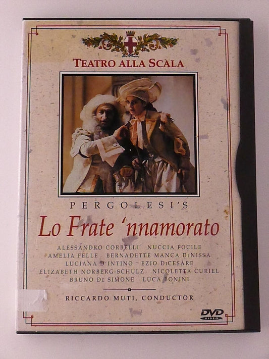 Pergolesi - Lo Frate nnamorato (DVD, Teatro Alla Scala, Opera) - K0303