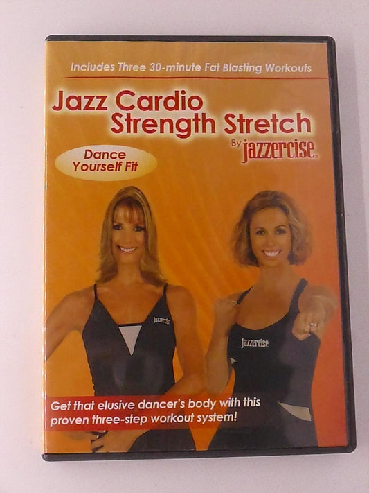 Jazz Cardio Strength Stretch by Jazzercise (DVD, exercise) - K6