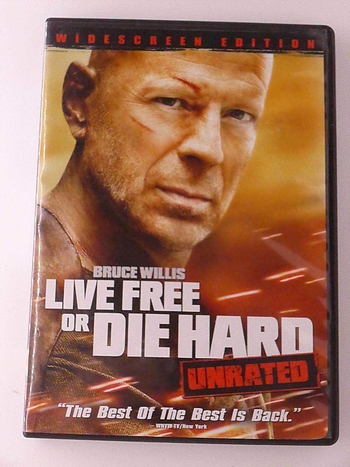 Live Free or Die Hard (DVD, unrated, Widescreen, 2007) - K0303