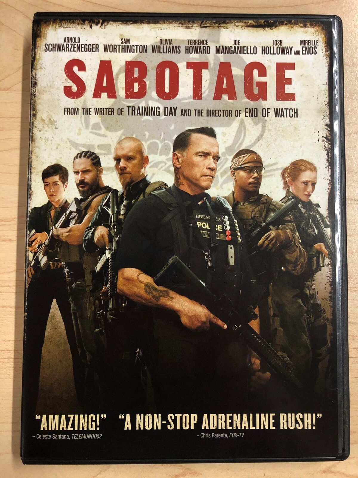 Sabotage (DVD, 2014) - K0218