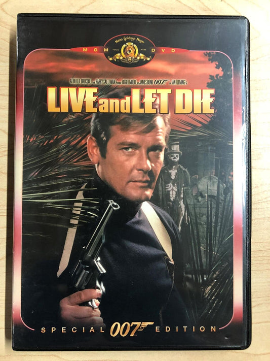 Live and Let Die (DVD, 1973, James Bond) - K10