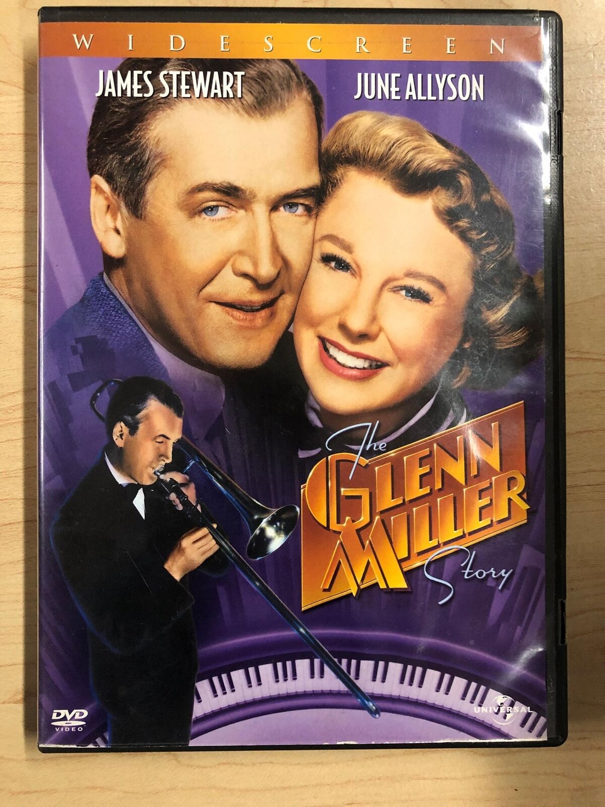 The Glenn Miller Story (DVD, Widescreen, 1954) - J1022 – DVDs4Me