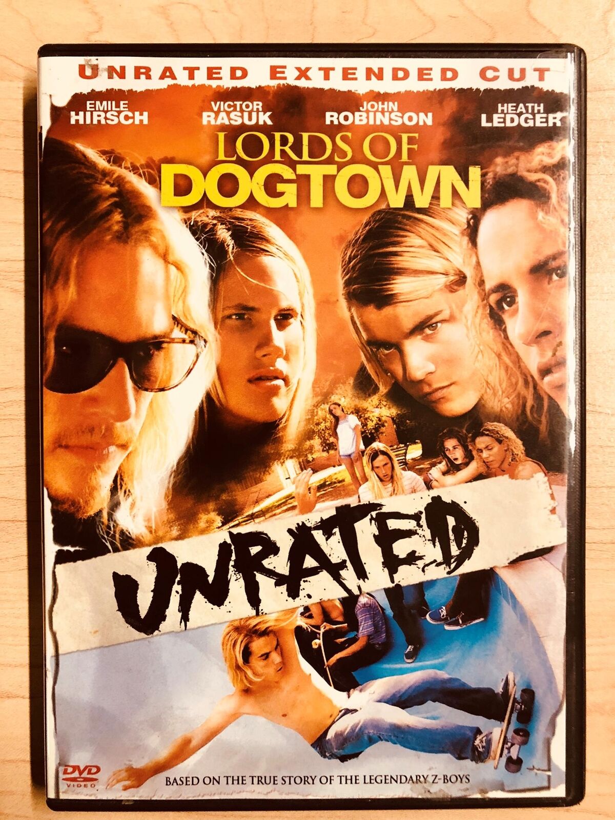 Lords of Dogtown (DVD, 2005, Unrated Extended Cut) - K6