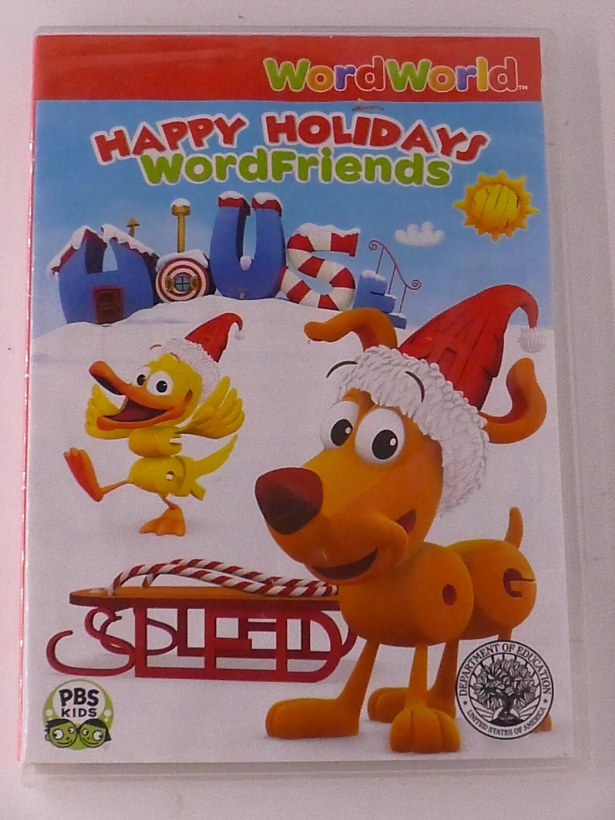 WordWorld - Happy Holidays WordFriends (DVD, PBS Kids, Christmas) - J1 ...