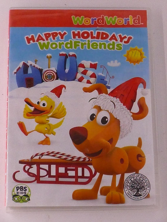 WordWorld - Happy Holidays WordFriends (DVD, PBS Kids, Christmas) - J1231