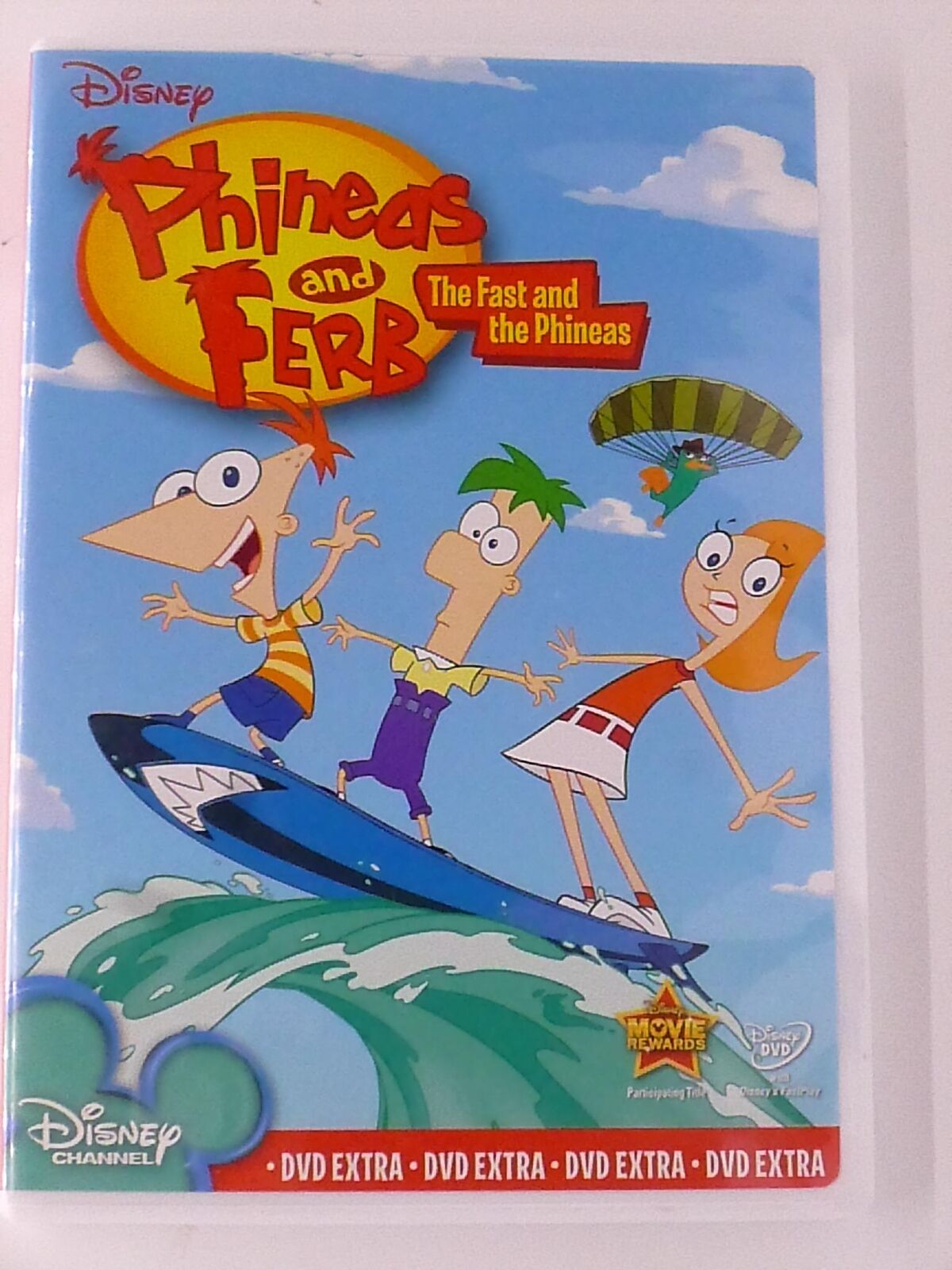 Phineas and Ferb - The Fast and the Phineas (DVD, Disney, 5 ep) - K6