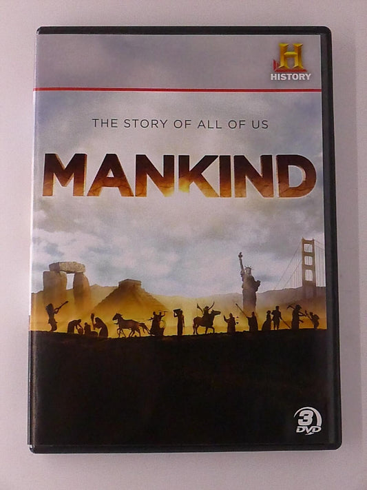 Mankind - The Story of All of Us (DVD, History Channel, 2012) - K6