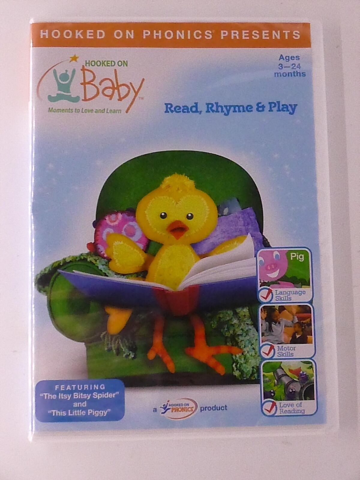 Hooked On Baby - Read, Rhyme and Play (DVD) - NEW24