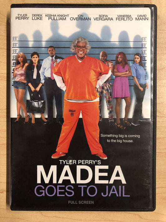 Tyler Perry - Madea Goes to Jail (DVD, 2009, Full Frame) - K0218