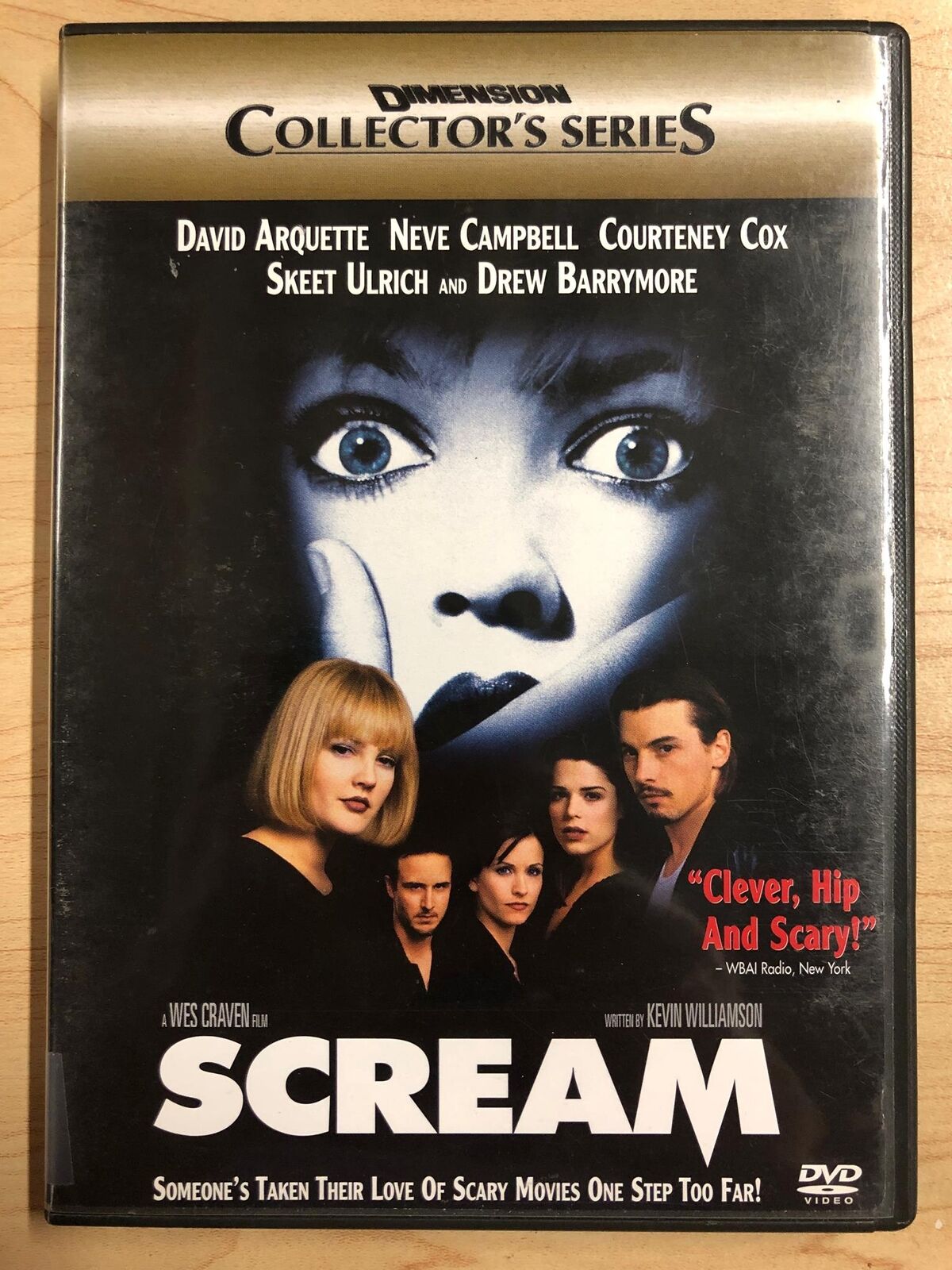 Scream (DVD, Collectors Series, 1996) - K0303