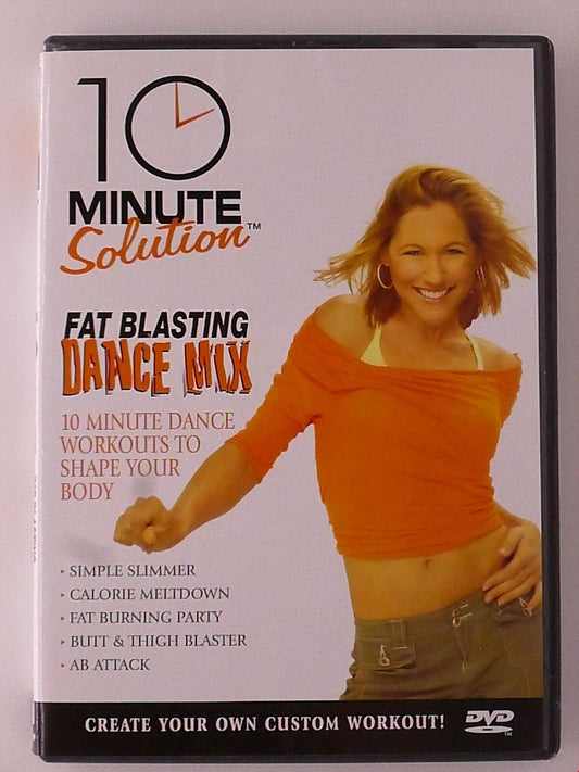 10 Minute Solution - Fat Blasting Dance Mix (DVD, 2006, exercise) - K5