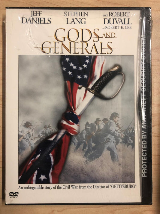 Gods and Generals (DVD, 2003) - NEW24