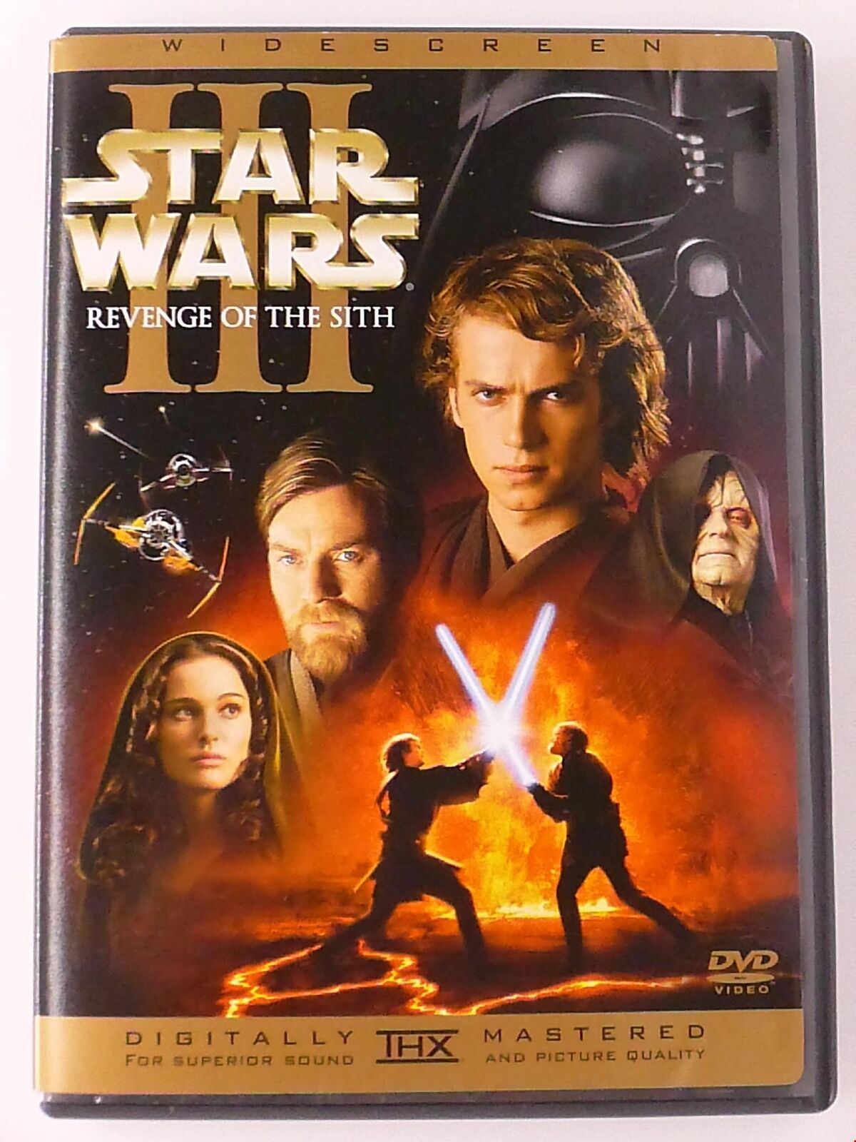 Star Wars III - Revenge of the Sith (DVD, 2005, Widescreen) - J1231