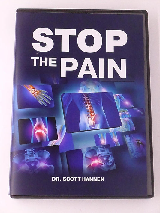 Stop the Pain (DVD, Dr. Scott Hannen) - K0303