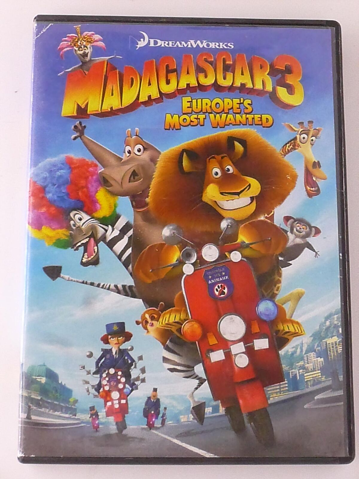 Madagascar 3 - Europes Most Wanted (DVD, 2012) - K0428