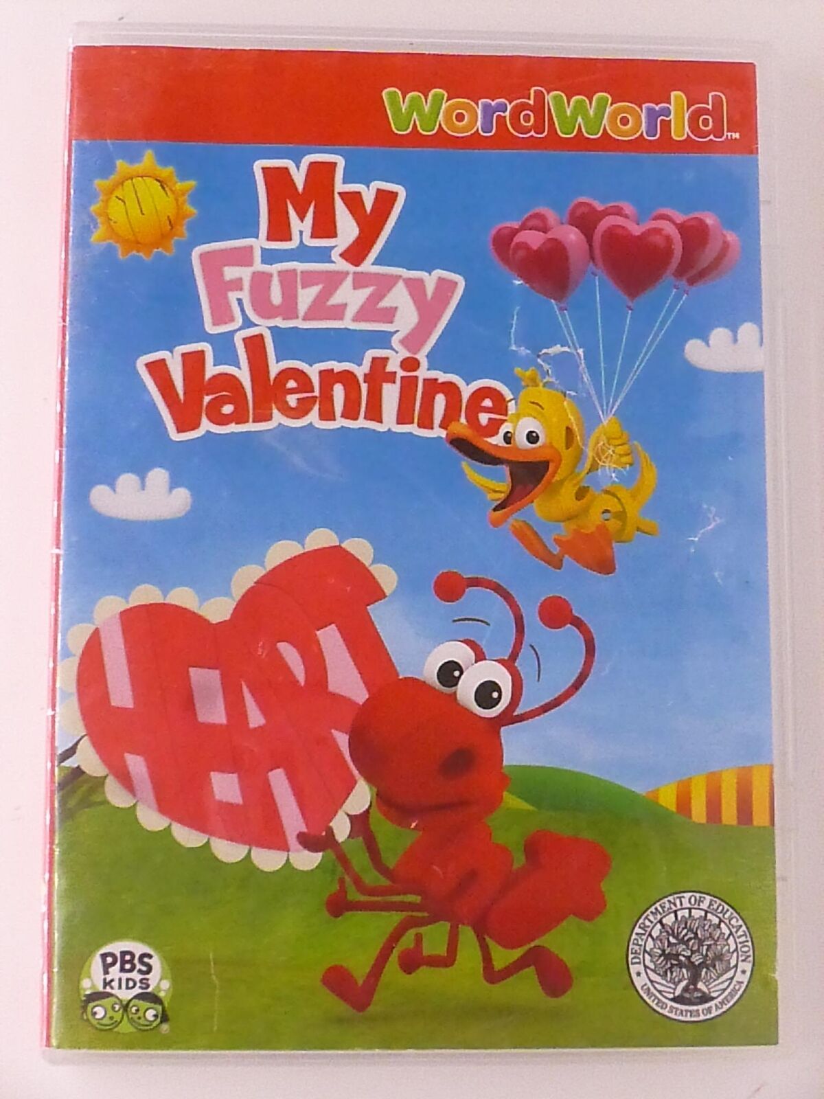 WordWorld - My Fuzzy Valentine (DVD, PBS Kids) - K0218