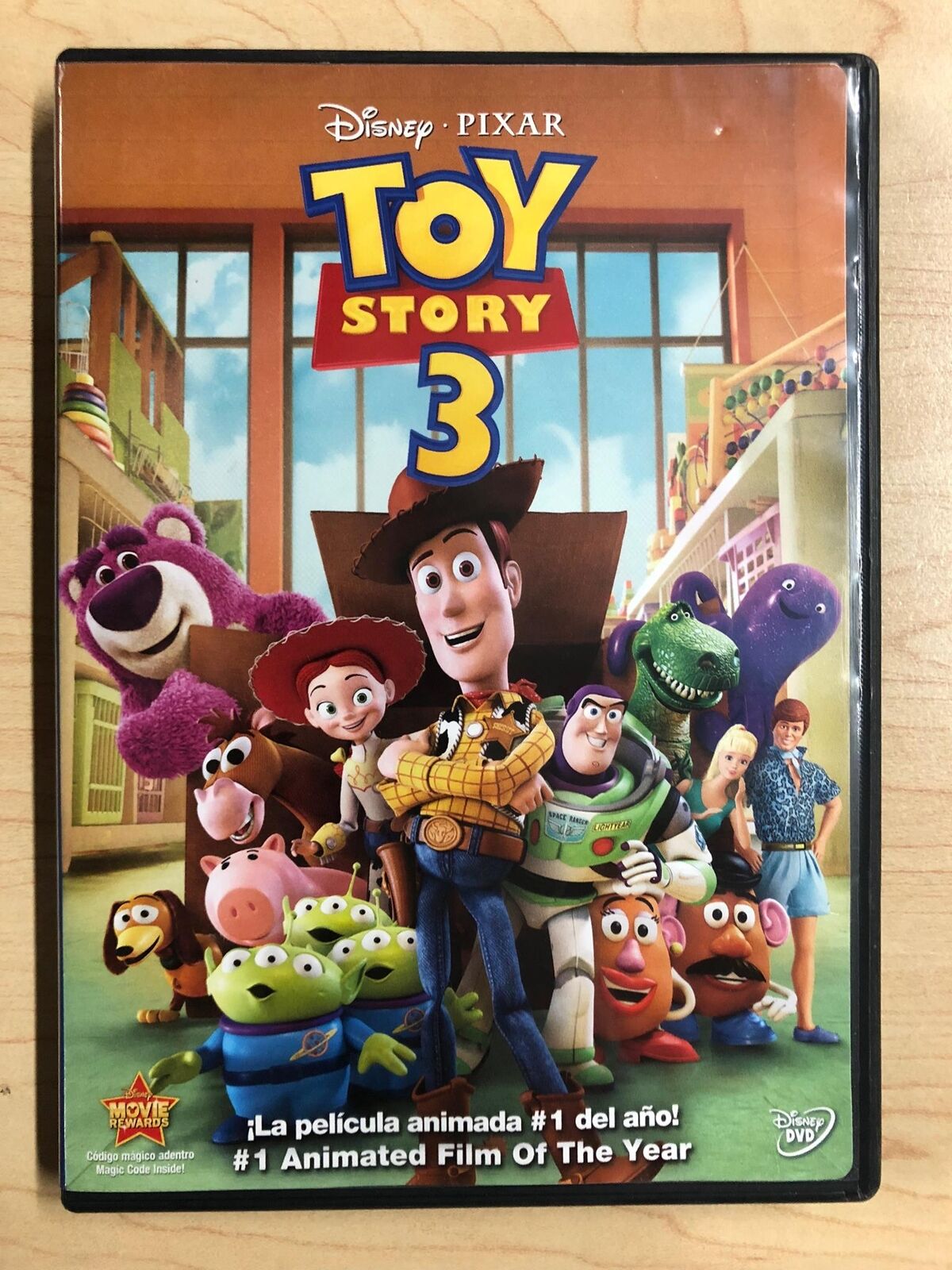 Toy Story 3 - Spanish Edition (DVD, Disney Pixar, 2010) - K0303