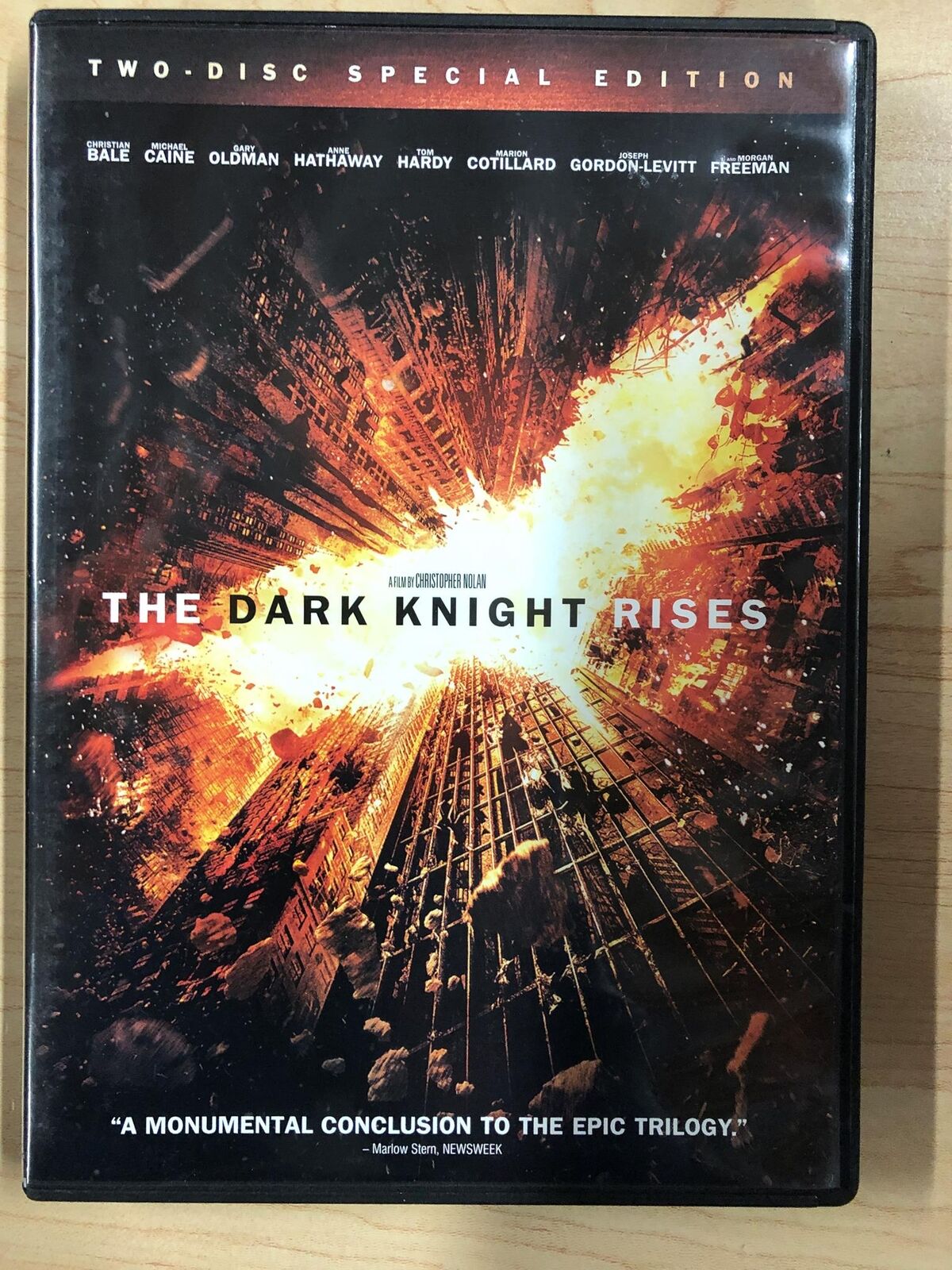 The Dark Knight Rises (DVD, 2-disc Special Edition, 2012) - K0428